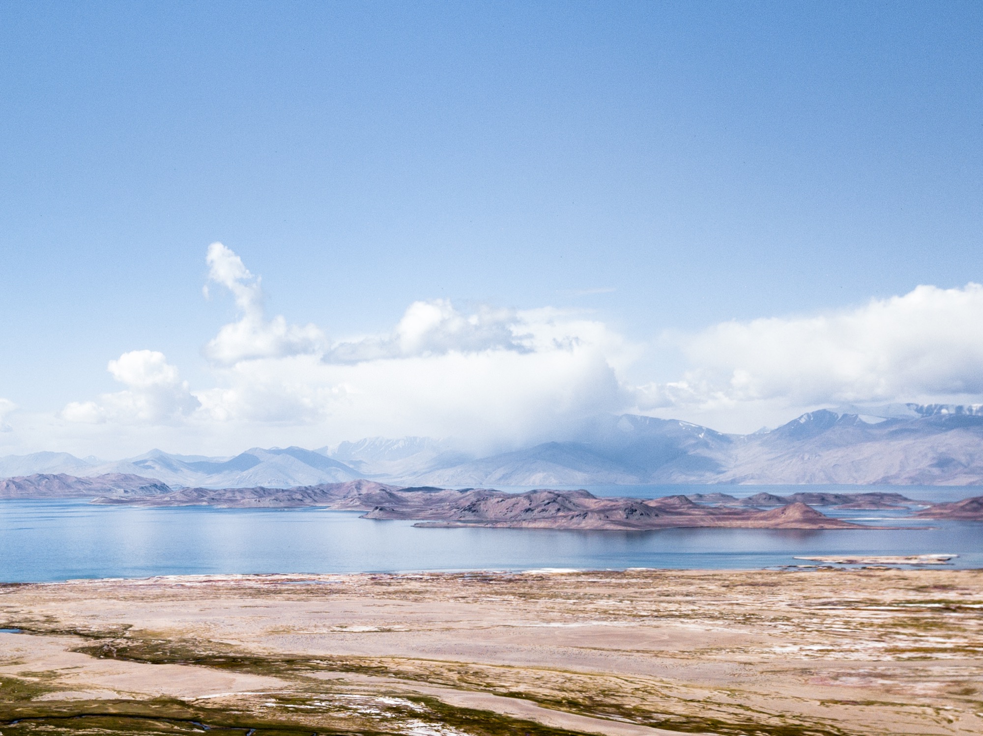 Karakul Lake, as seen from my drone